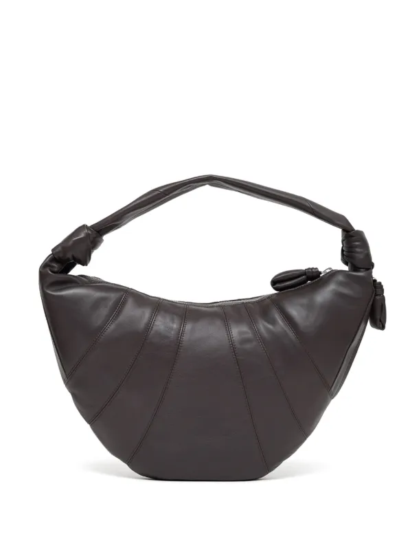 送料込/関税込■LEMAIRE■Croissant Small ショルダーバッグ LEMAIRE Croissant small paneled leather shoulder bag | NET-A
