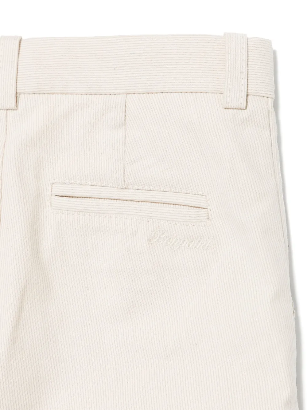 Bonpoint Broek met krijtstreep Beige