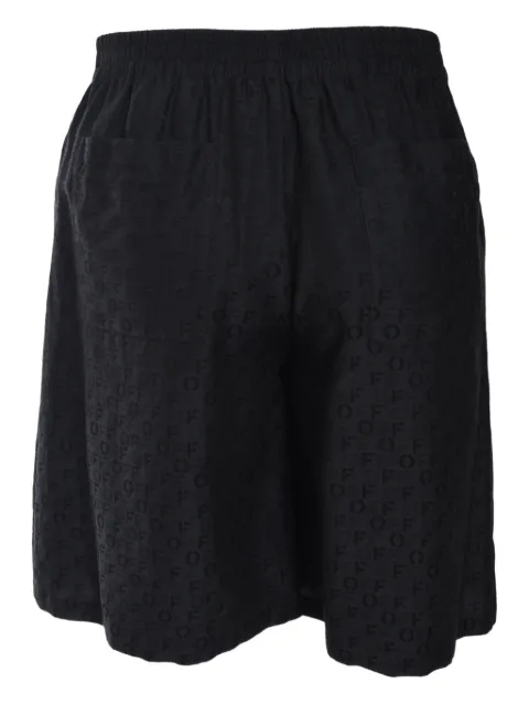 Off-White jacquard bermuda shorts