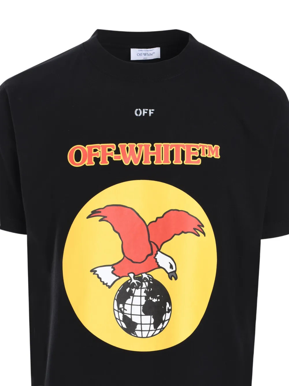 Off-White Eagle Arrow T-shirt Zwart