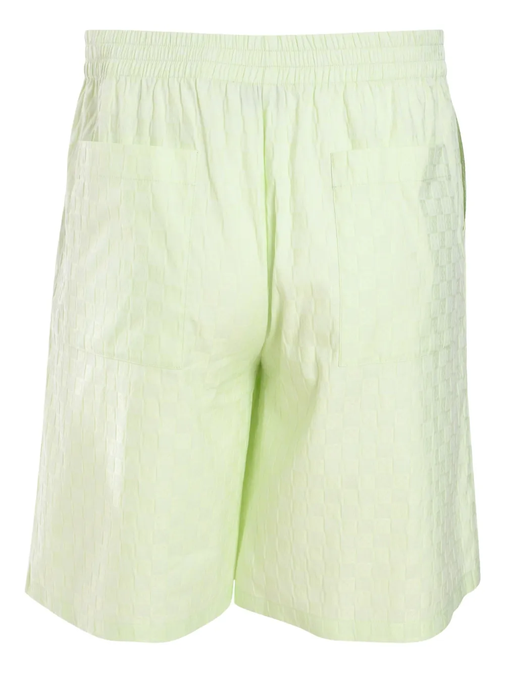 Off-White Damier shorts - Groen