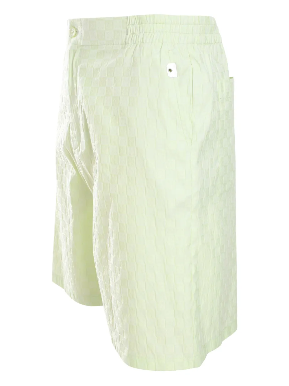 Off-White Damier shorts Groen