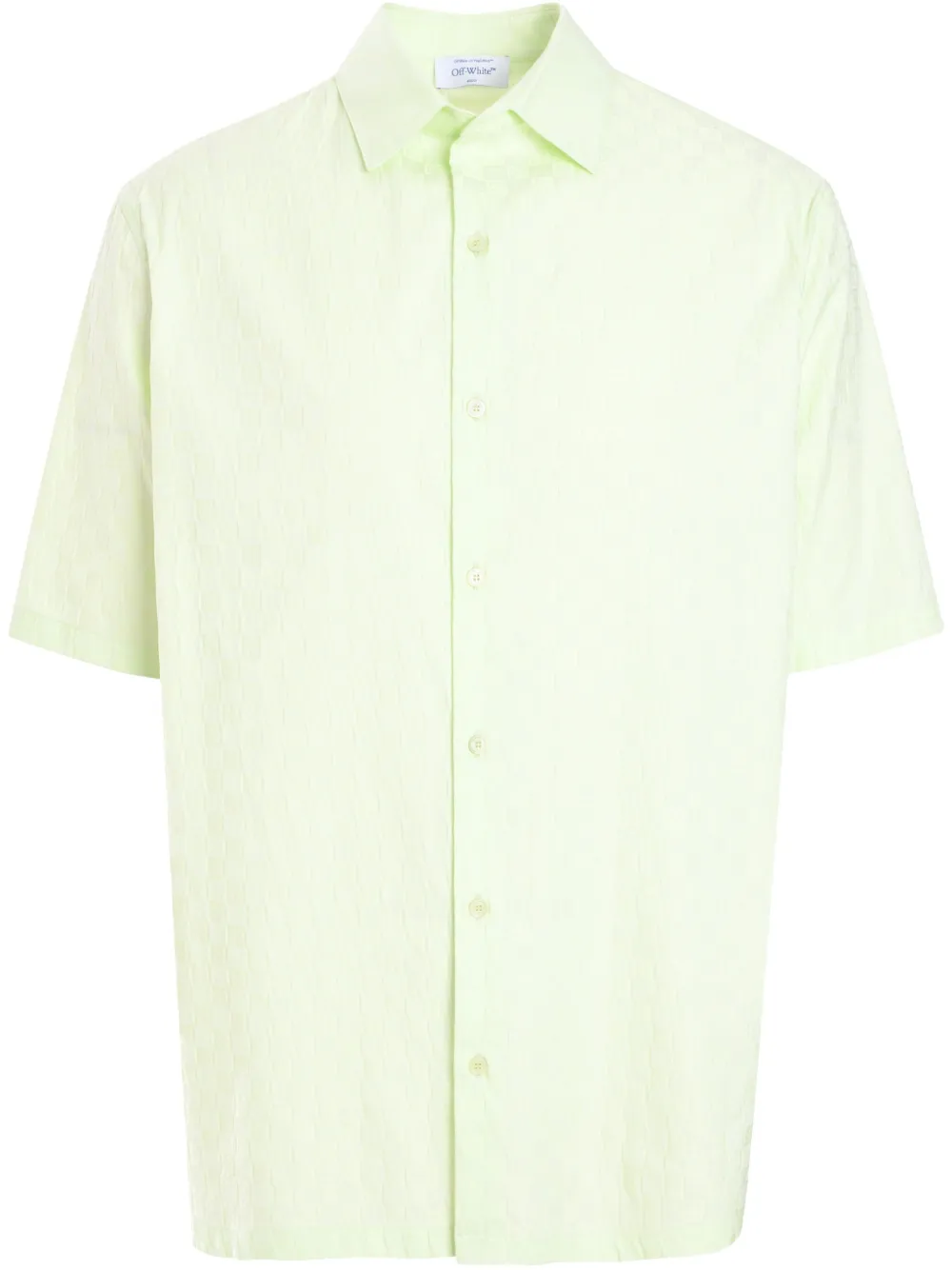 Off-White ジャカード シャツ - グリーン Off-White ジャカード シャツ - グリーン
