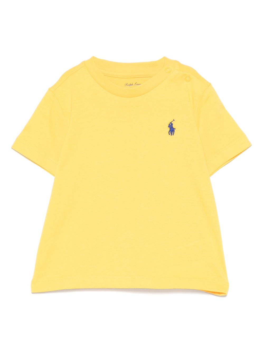 POLO RALPH LAUREN KIDS Polo Pony-motif T-shirt - Yellow