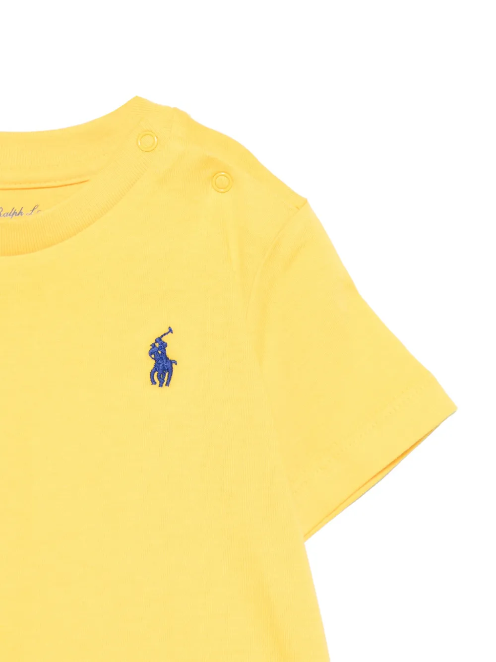POLO RALPH LAUREN KIDS T-shirt met logopatroon Geel