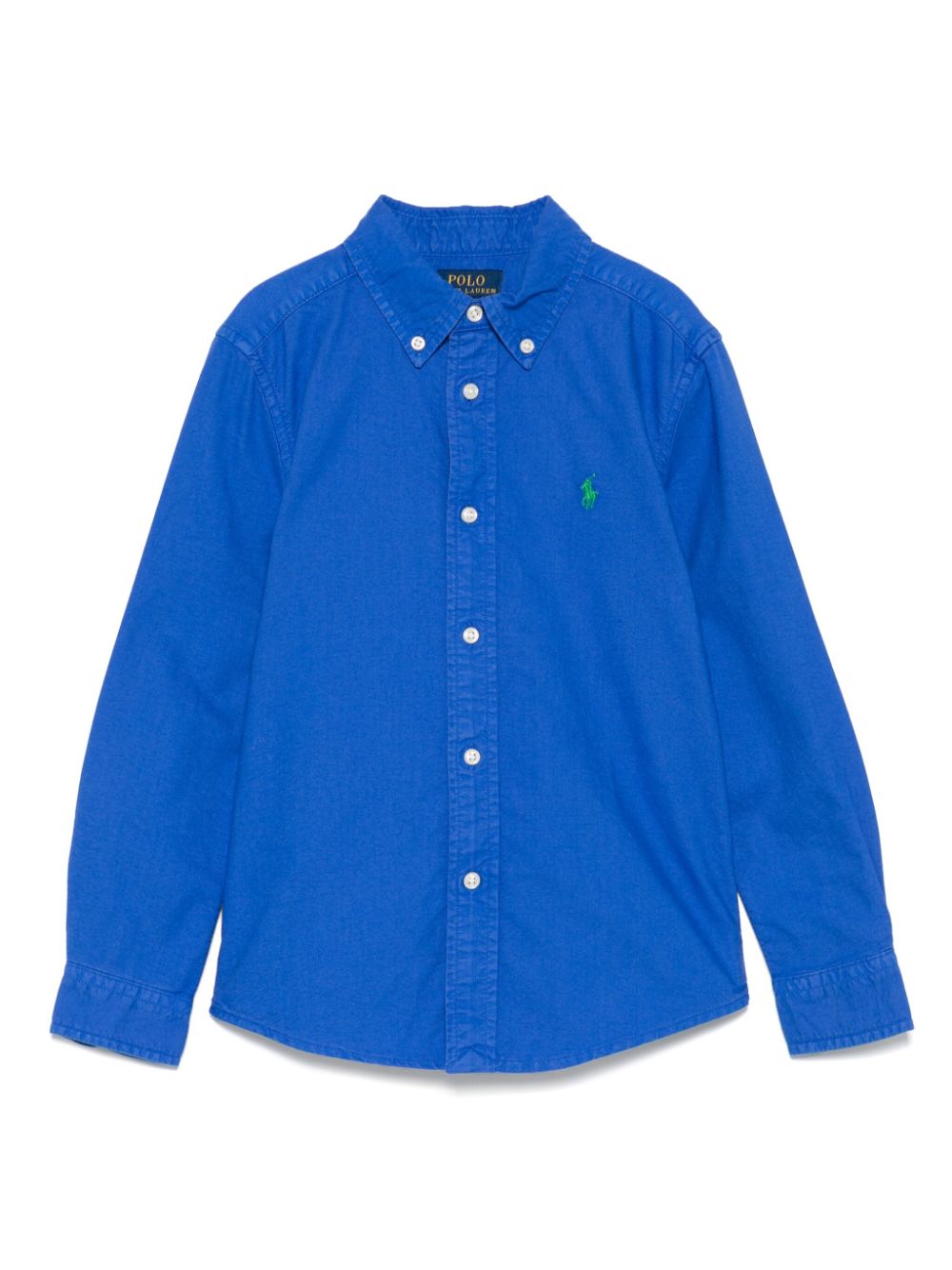 POLO RALPH LAUREN KIDS Polo Pony-embroidered shirt - Blue