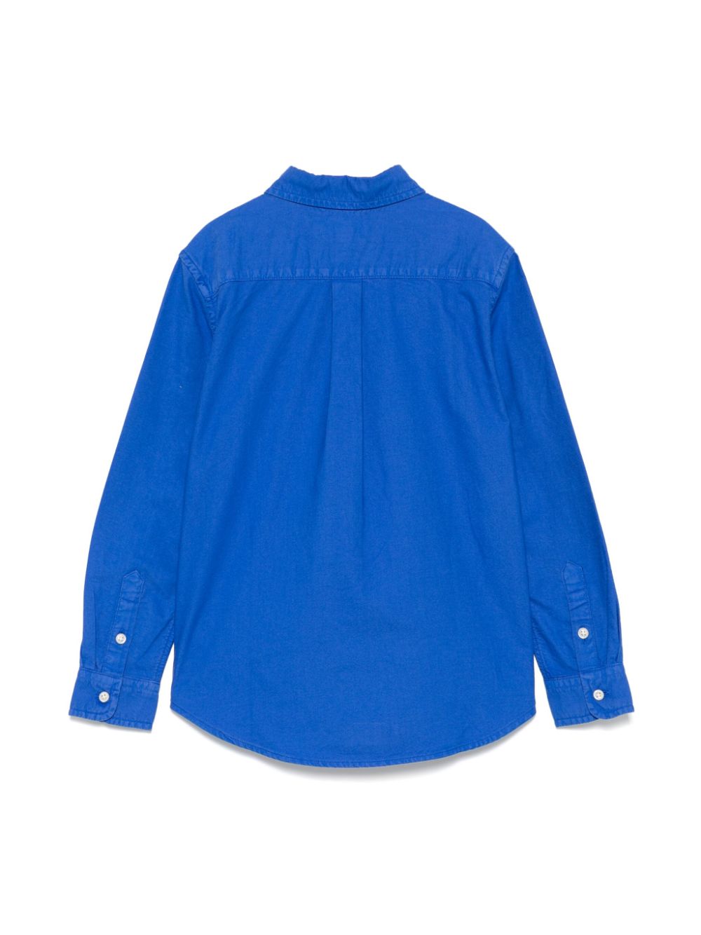 POLO RALPH LAUREN KIDS Polo Pony-embroidered shirt - Blauw