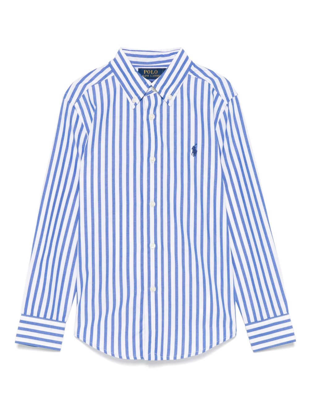 POLO RALPH LAUREN KIDS striped shirt - White