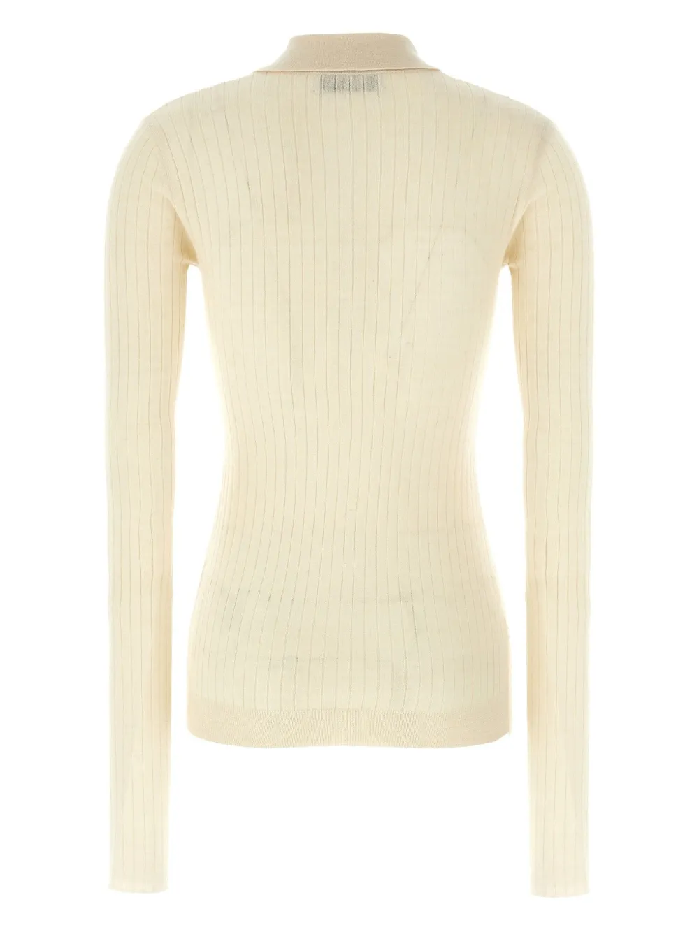 The Attico ribbed sweater - Wit