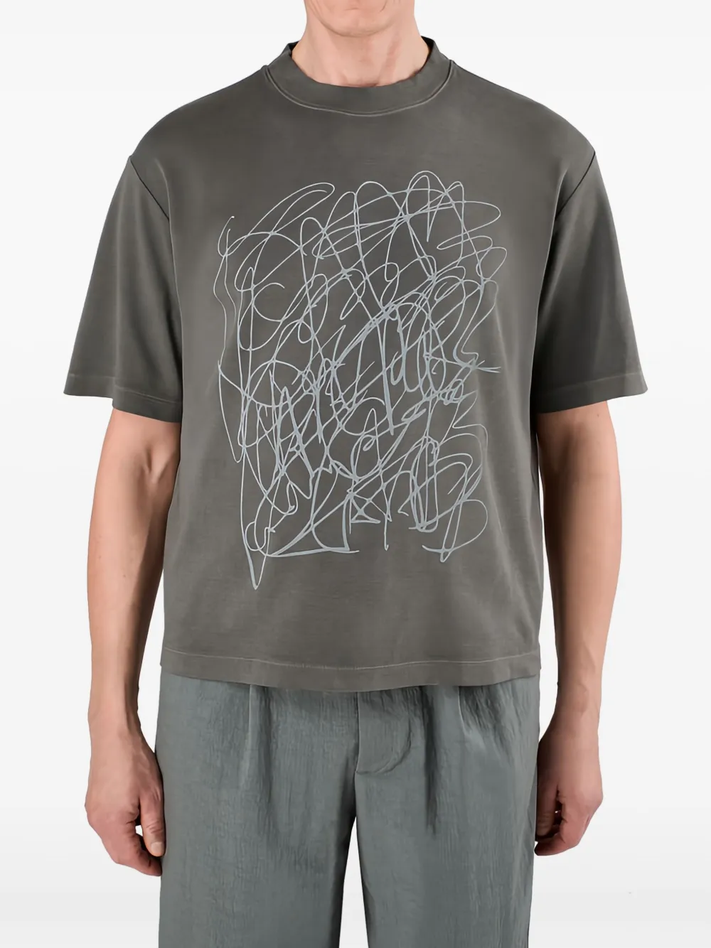 CamperLab graphic-print T-shirt - Zwart