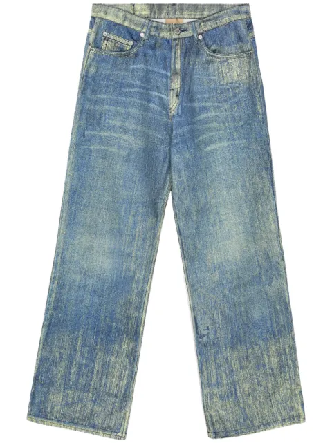 CamperLab distressed straight-jeans 