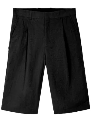パンツ KIKO KOSTADINOV KK.SHORTS.01 46 Kiko Kostadinov Inex Snap ショートパンツ | ブラック | FARFETCH JP