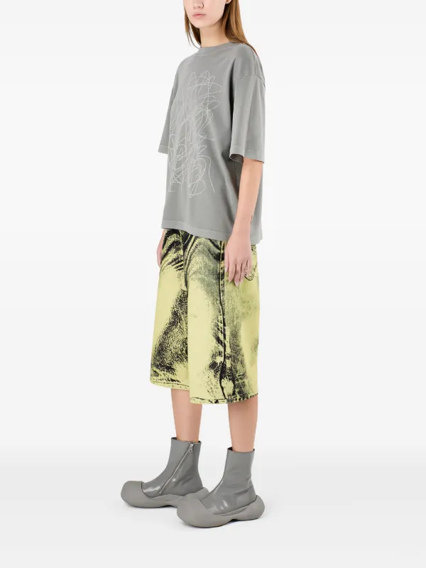 CamperLab Denim Shorts | Yellow | FARFETCH SG