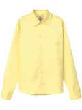 CamperLab logo-print shirt - Yellow