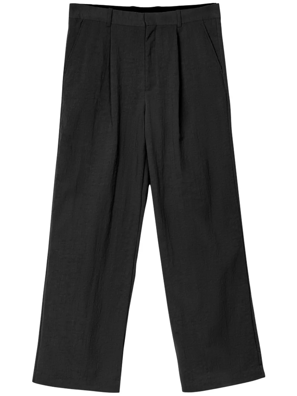 CamperLab pintuck tailored trousers | Black | Image 1