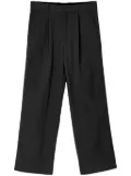 CamperLab pintuck tailored trousers - Black