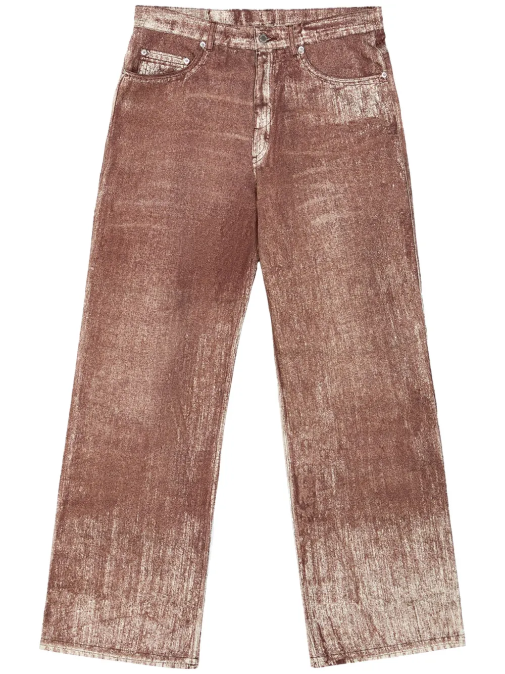 distressed straight-jeans