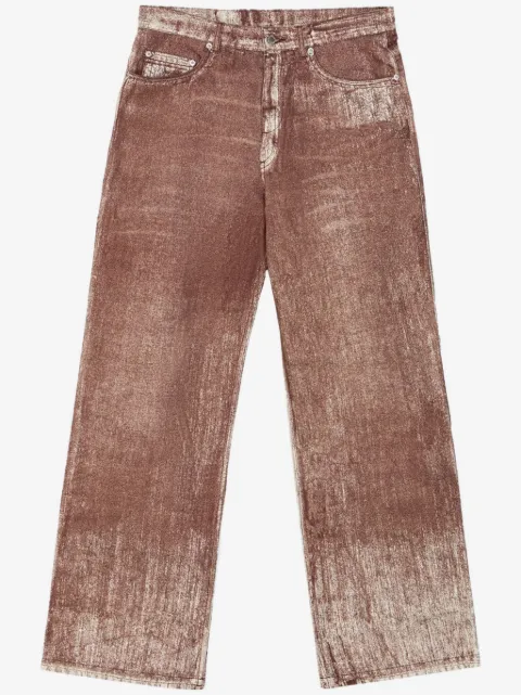 CamperLab distressed straight-jeans 