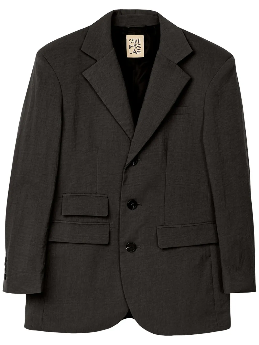 CamperLab Blazer met klepzakken Zwart