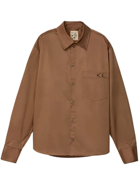 CamperLab logo-print shirt