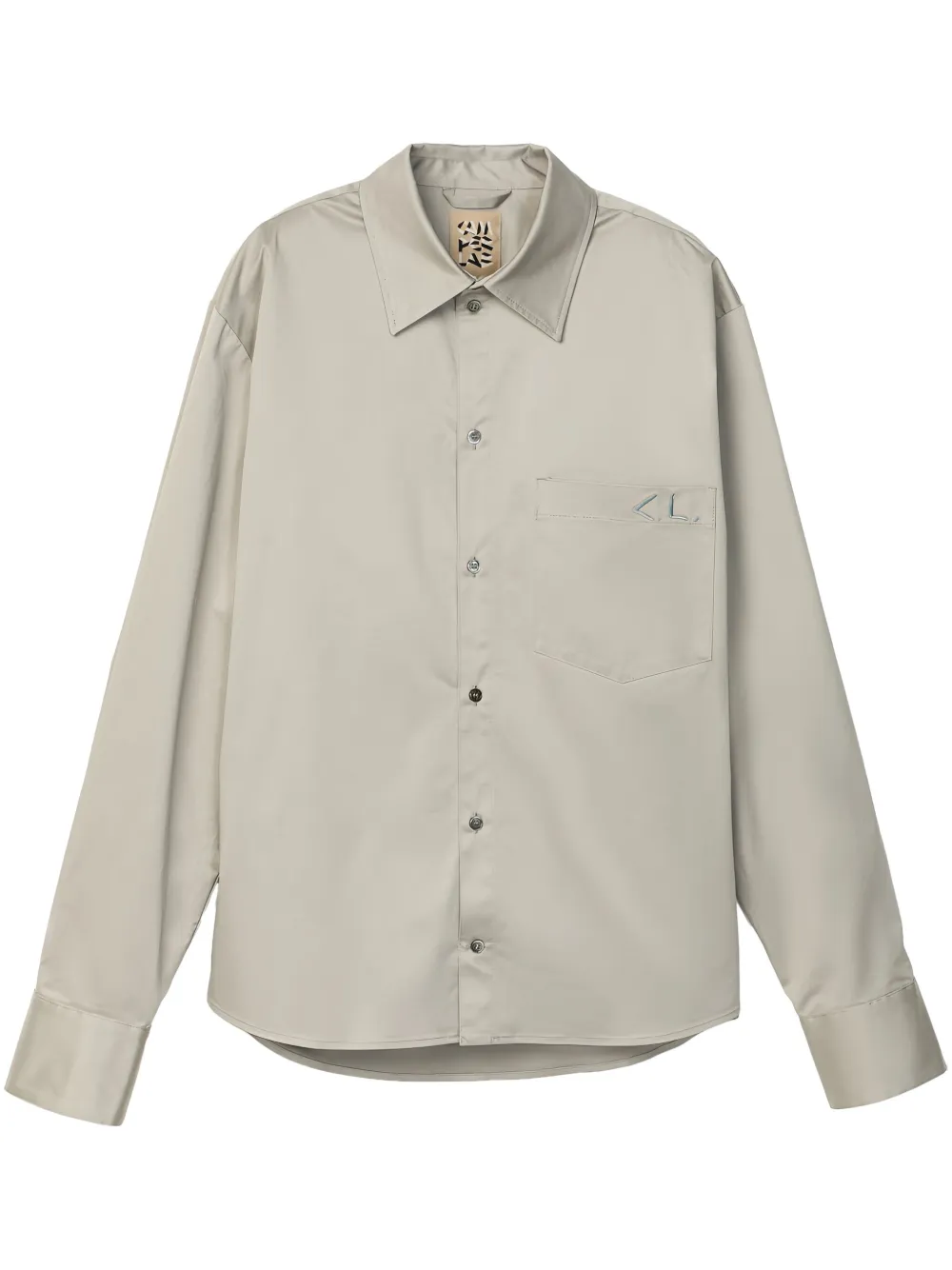 CamperLab camisa con logo estampado | gris | Image 1