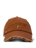 CamperLab logo-embroidered cap - Brown