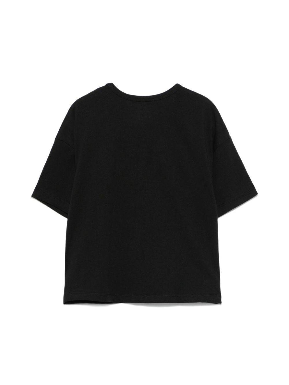 Calvin Klein Kids T-shirt met geborduurd logo - Zwart