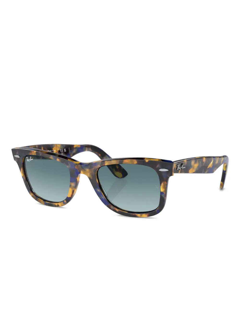 Ray-Ban Óculos de sol Wayfarer com efeito tartaruga | Homem | Image 2