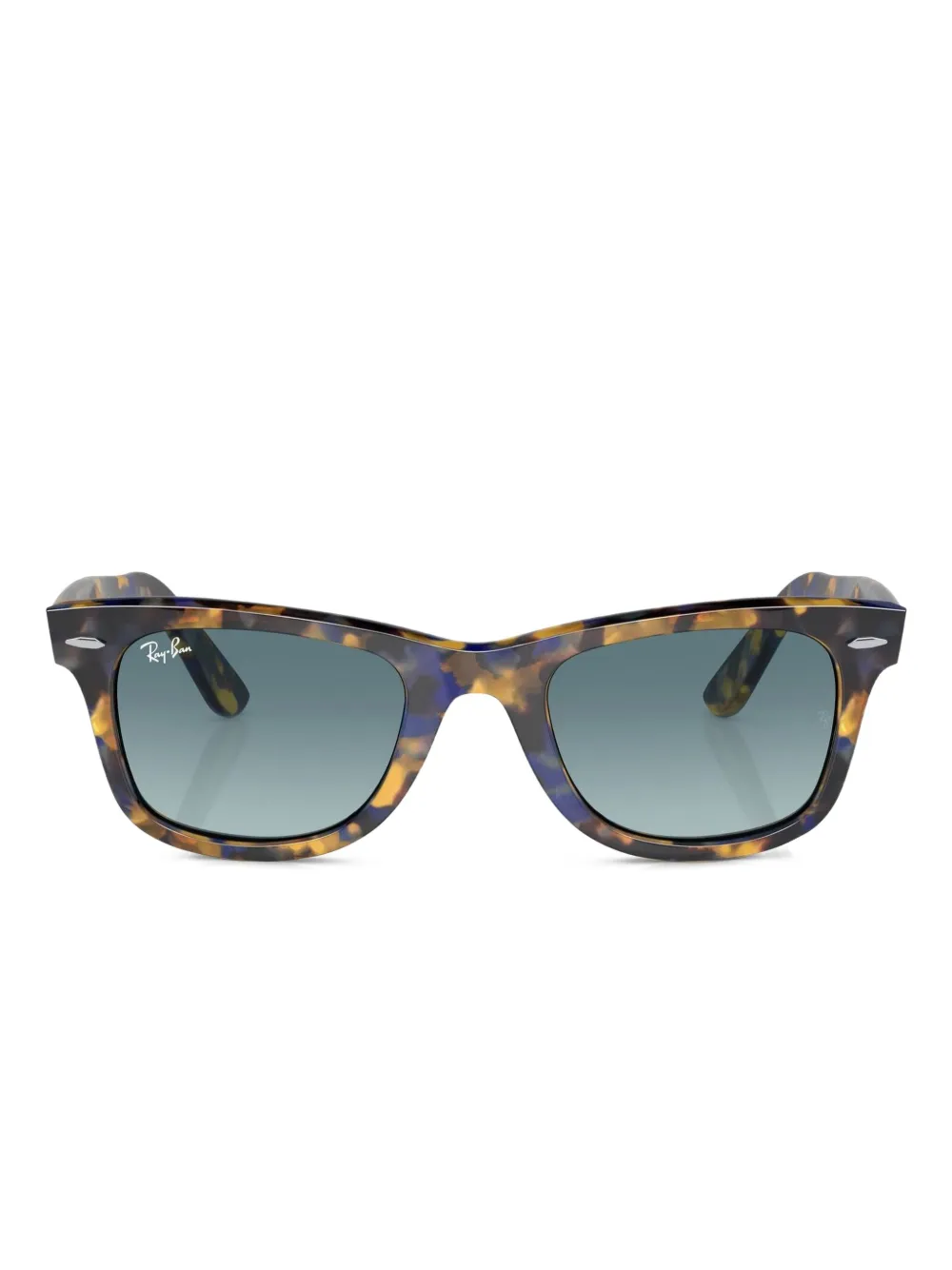 Ray-Ban Óculos de sol Wayfarer com efeito tartaruga | Marrom | Image 1