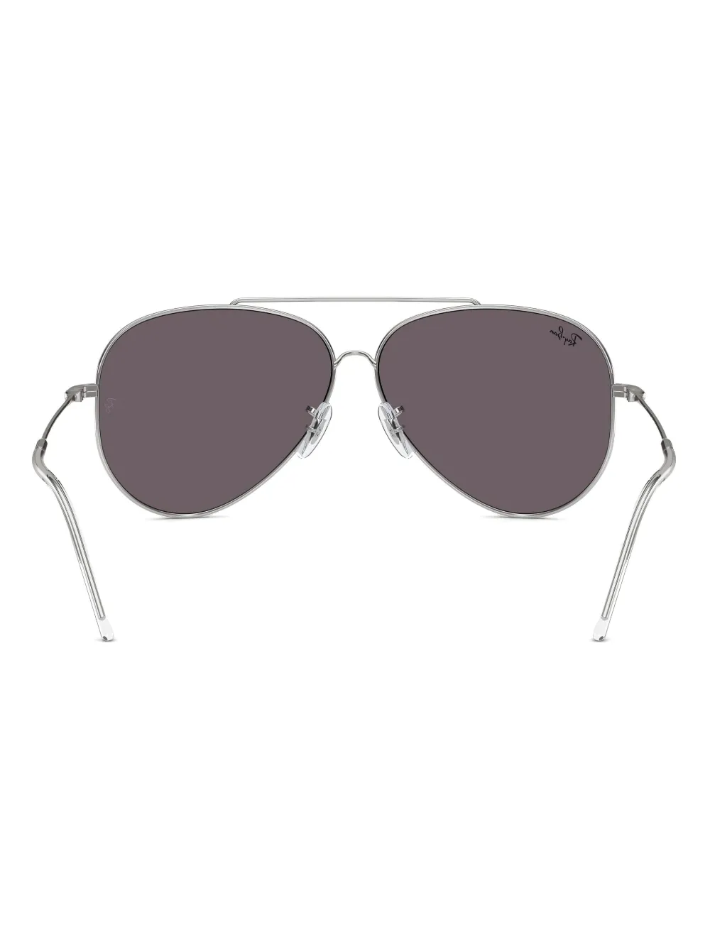 Ray-Ban Zonnebril met piloten montuur Grijs