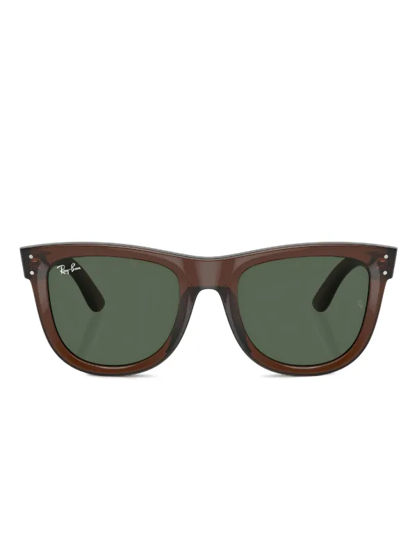 Ray-Ban WAYFARER サングラス マットブラウン Ray-Ban ウェイファーラー サングラス | ブラウン | FARFETCH JP