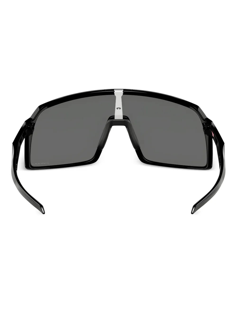 Oakley Zonnebril met schild montuur Zwart