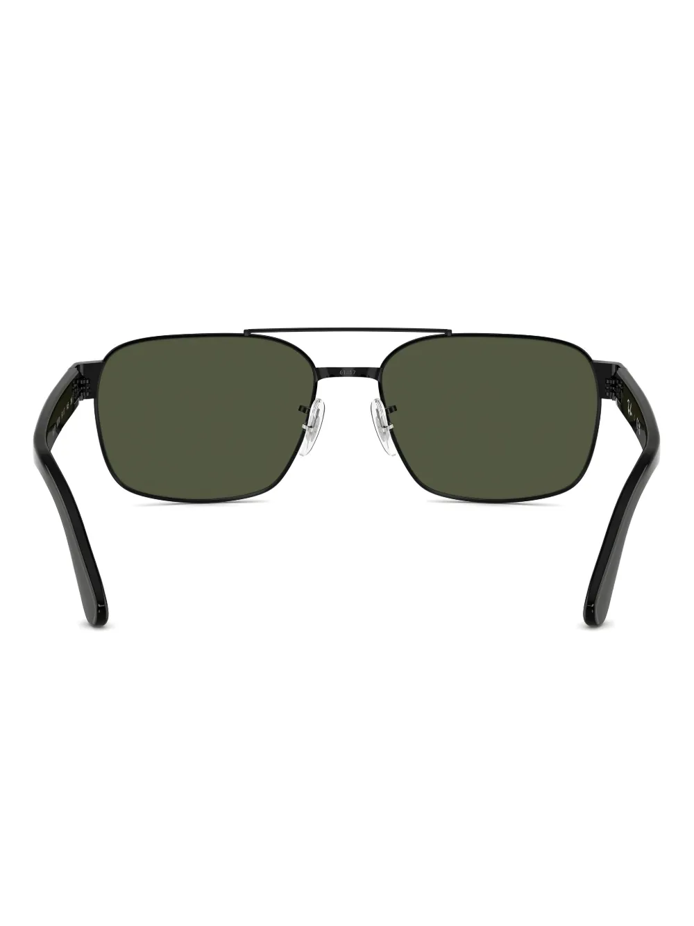 Ray Ban Rb3751 Sunglasses Black Frame Green Lenses 58-17 In Schwarz