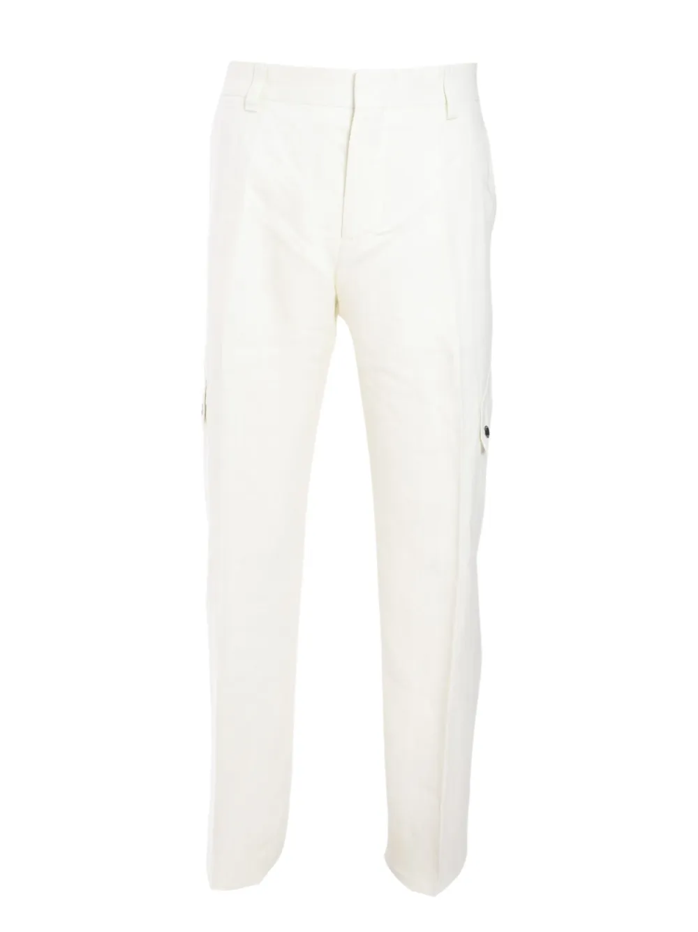 Off-White スリム カーゴパンツ - ホワイト Off-White スリム カーゴパンツ - ホワイト