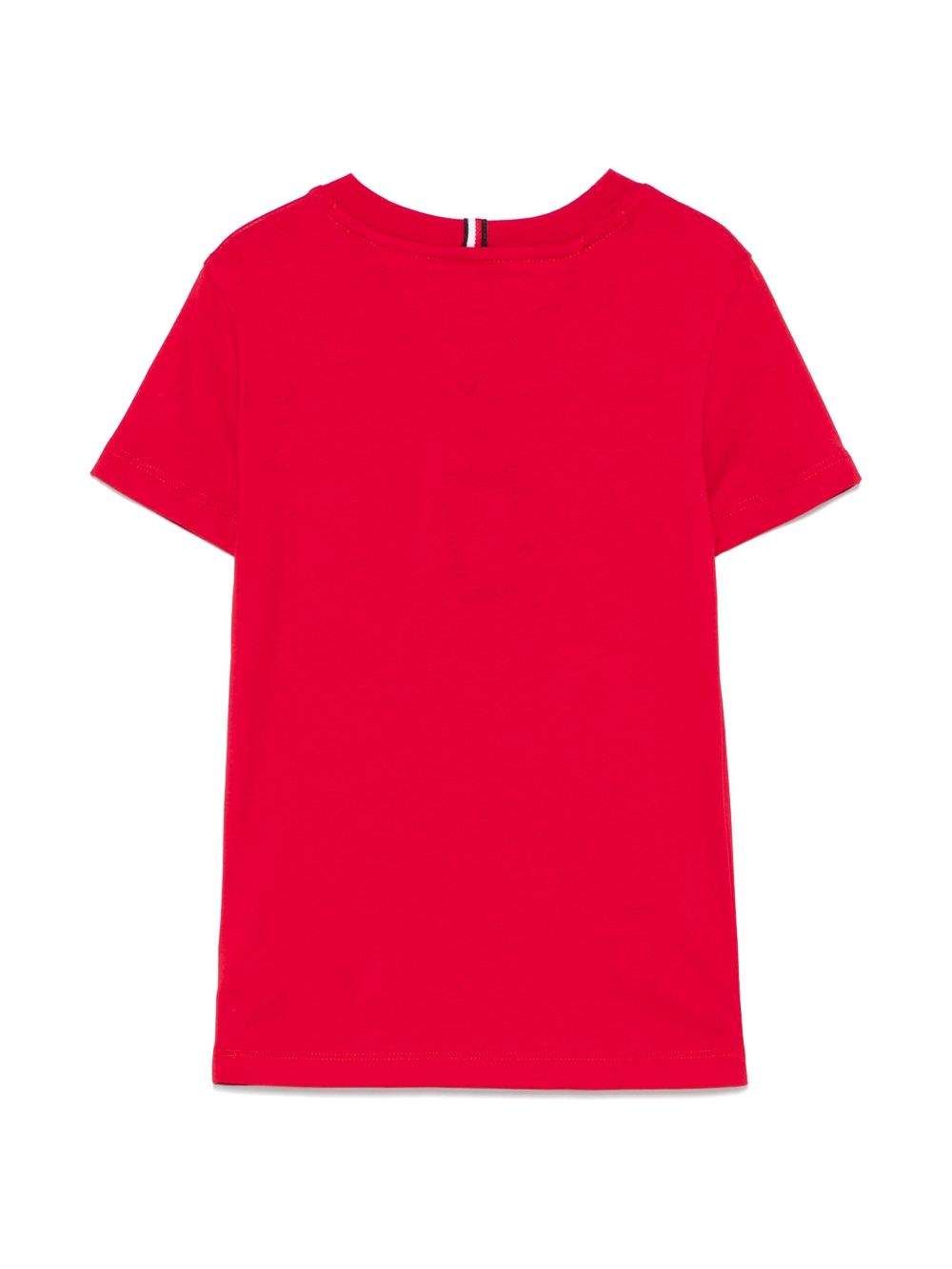 Tommy Hilfiger Junior T-shirt met logoprint - Rood