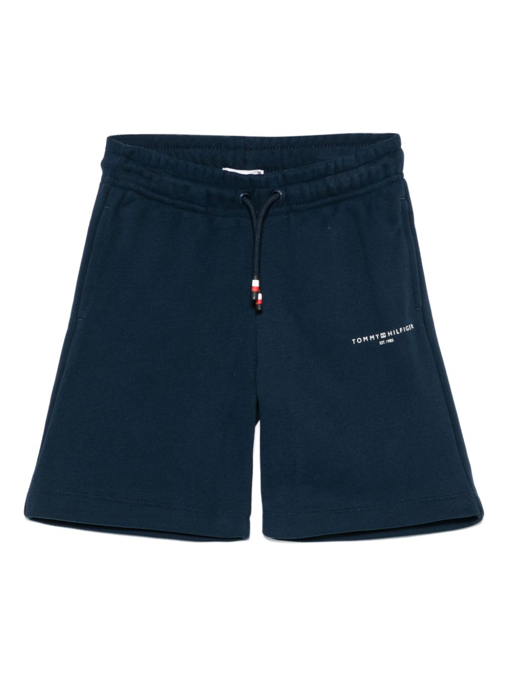 Tommy Hilfiger Junior logo-print shorts Blauw