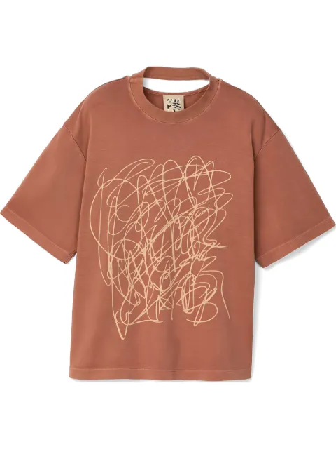 CamperLab cut-out detail T-shirt