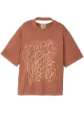 CamperLab cut-out detail T-shirt - Red