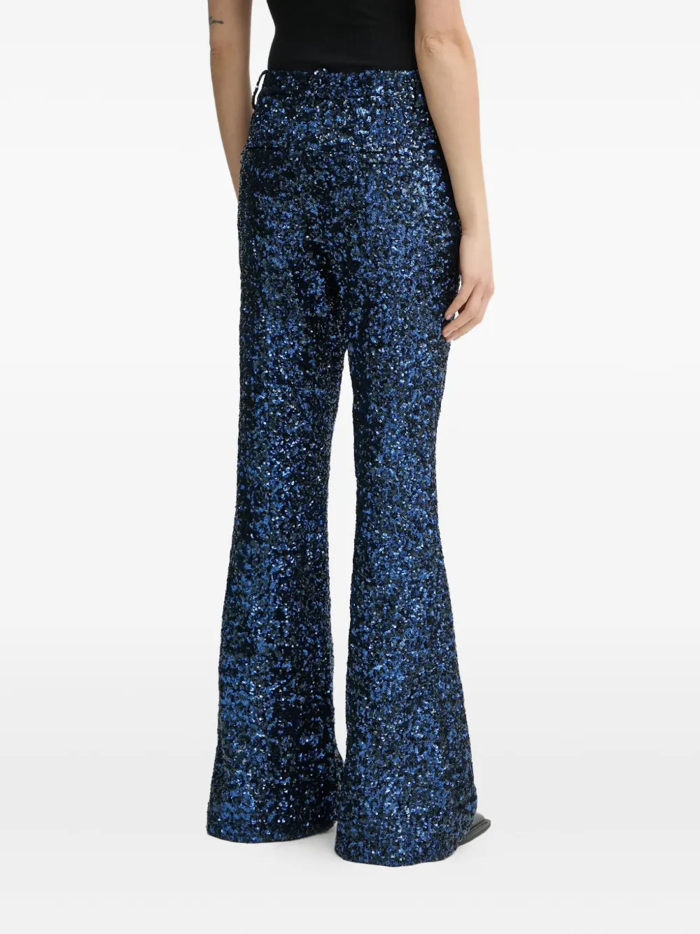 Zadig&Voltaire Broek met pailletten - ENCRE BLUE