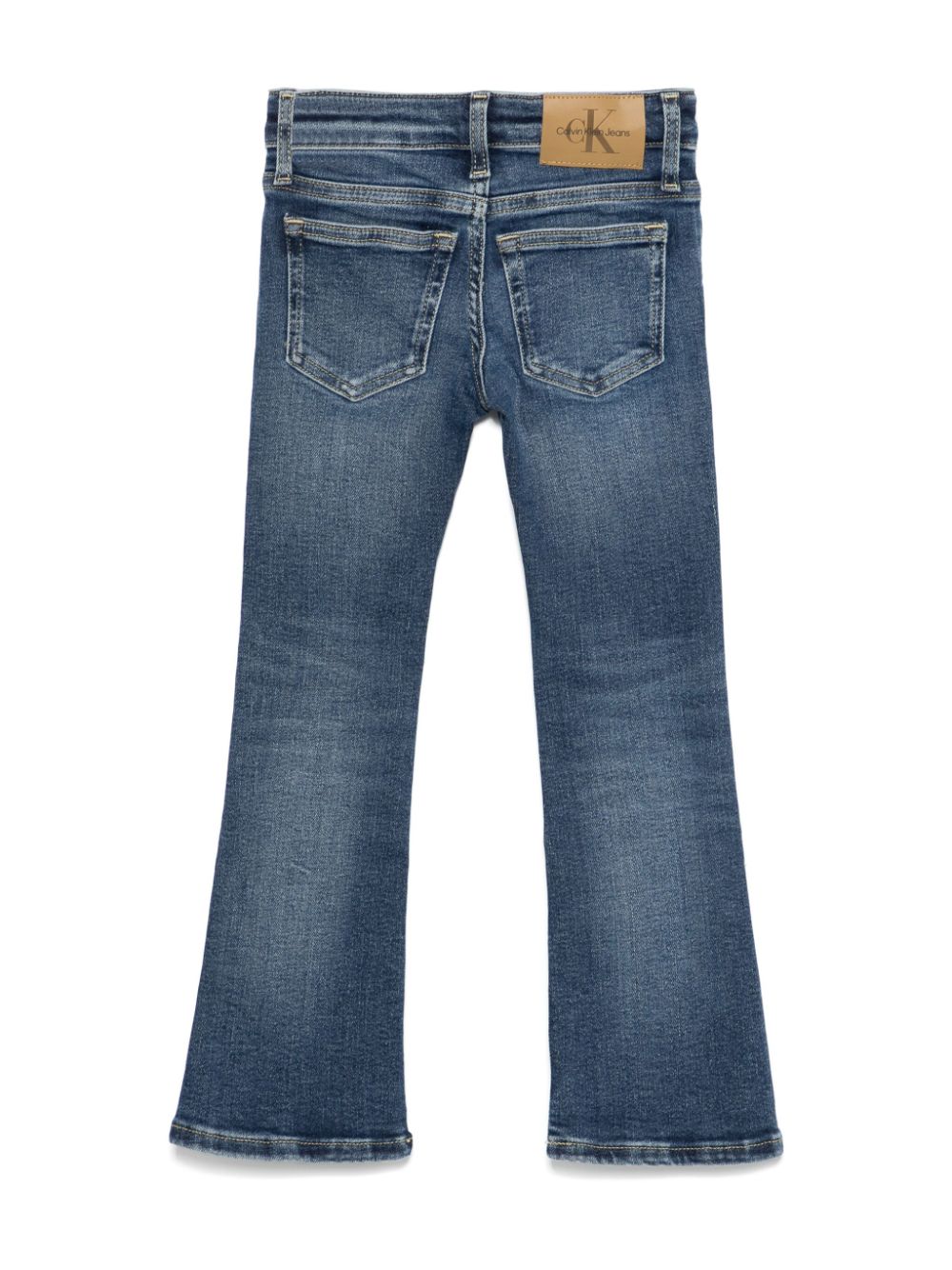 Calvin Klein Kids Flared jeans - Blauw