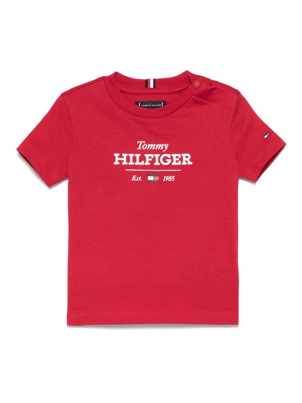 Tommy Hilfiger Junior Monotype 1985 T-shirt - Red