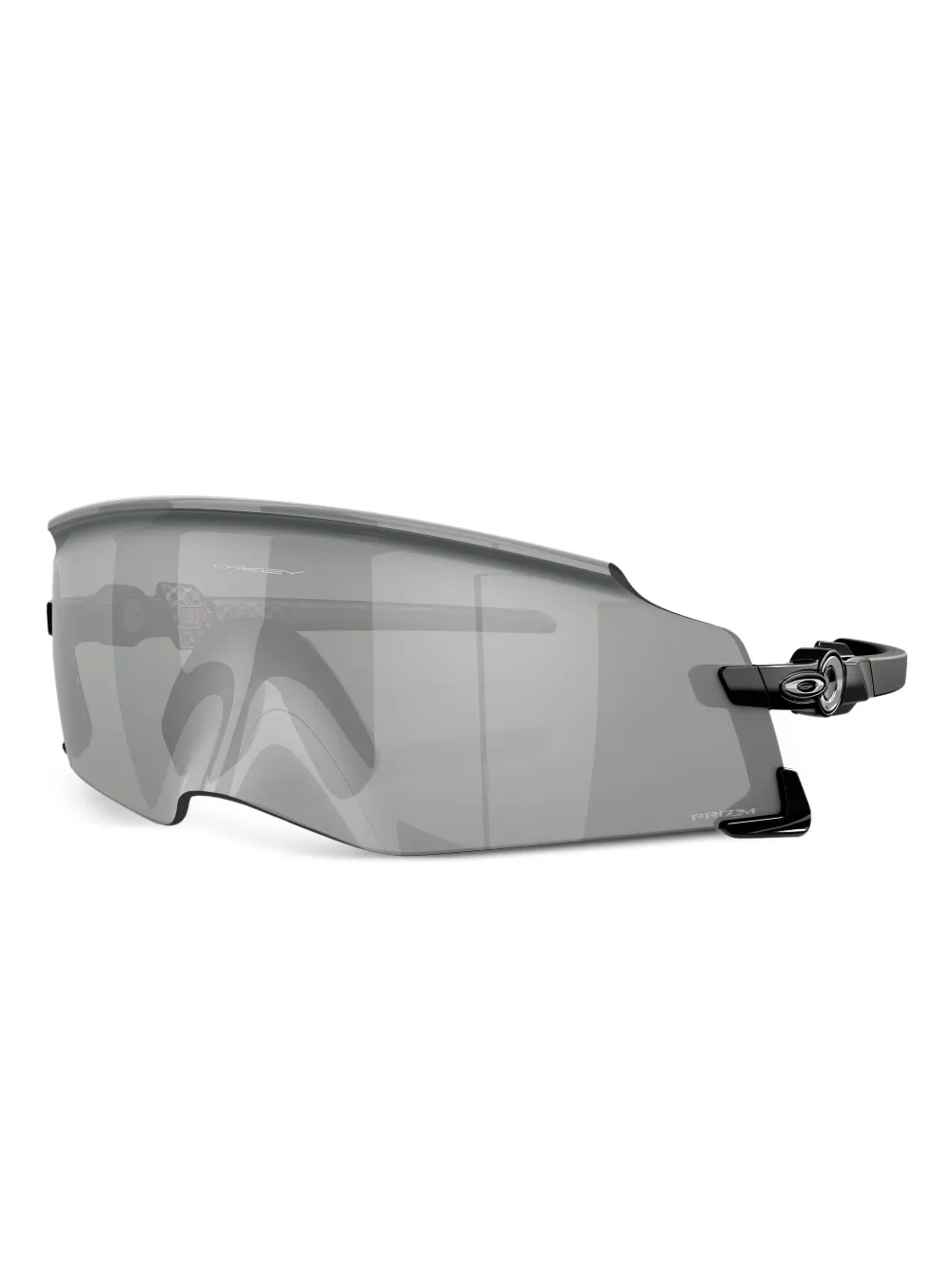 Oakley Zonnebril met schild montuur - Zwart