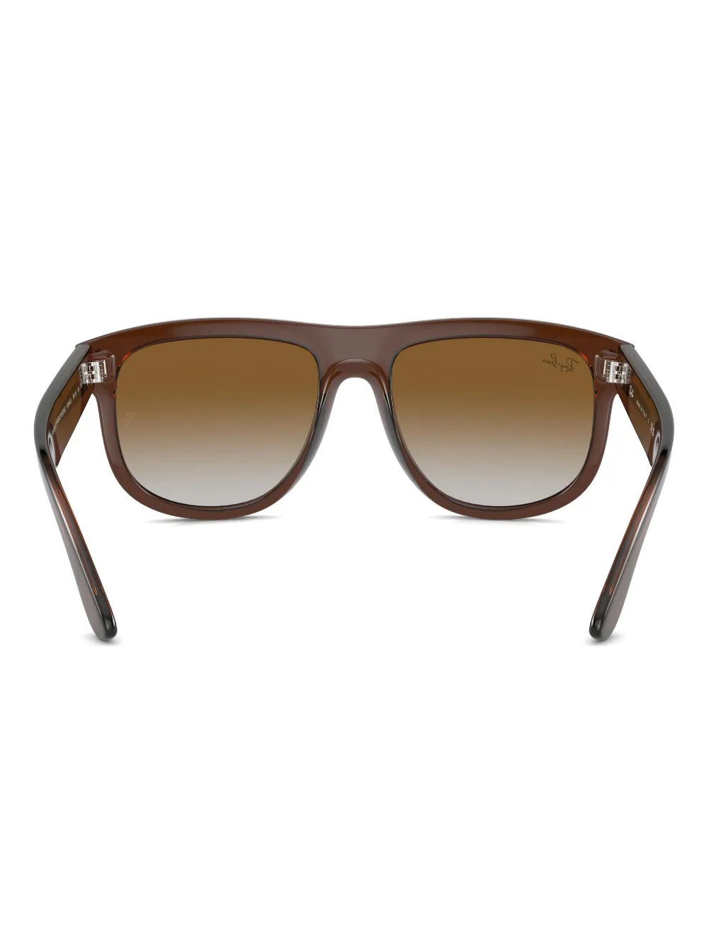 Ray-Ban Boyfriend Reverse zonnebril met gekleurde glazen Bruin