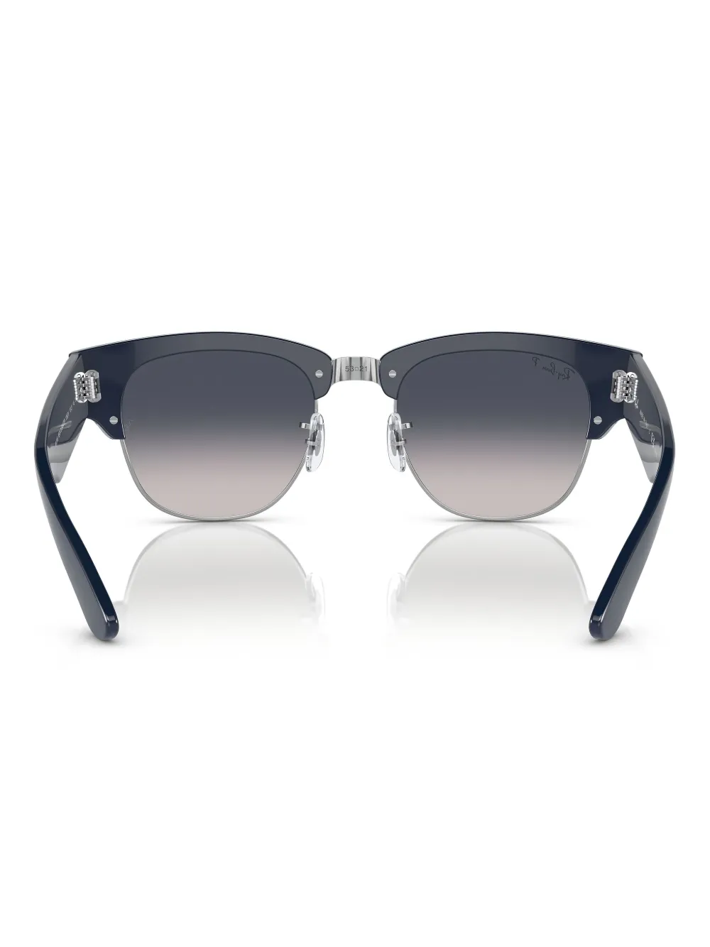 Ray-Ban Zonnebril met vierkant montuur Blauw
