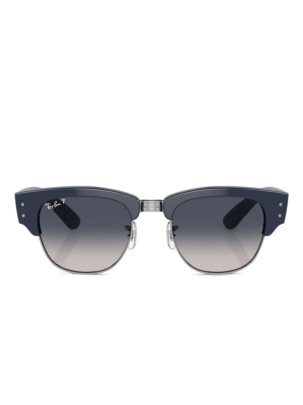 Ray-Ban Zonnebril met vierkant montuur Blauw