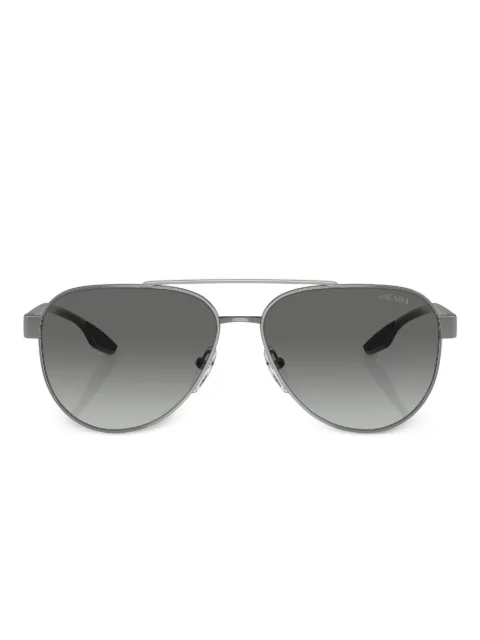 Prada Linea Rossa Óculos de sol piloto
