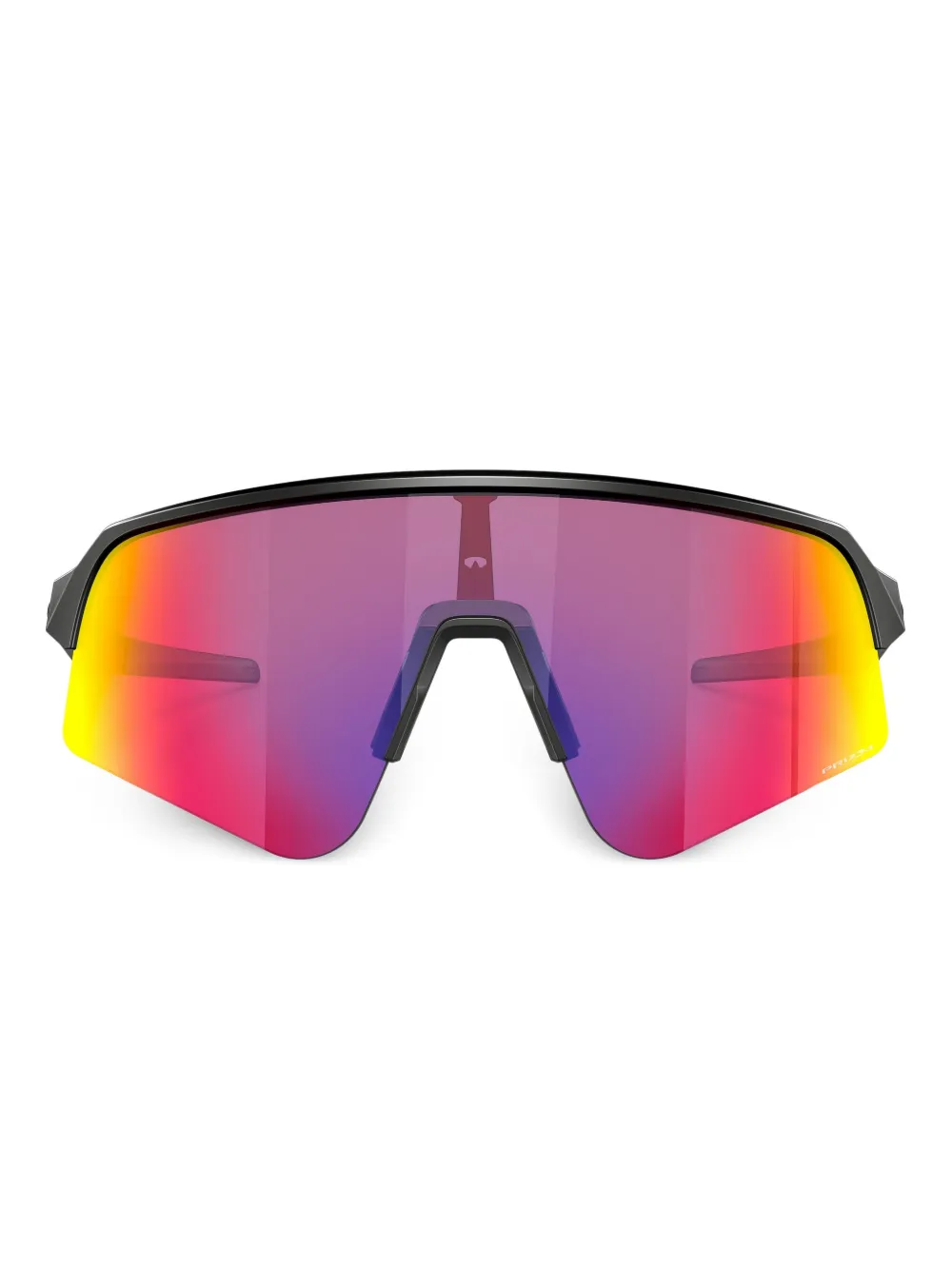 Oakley Zonnebril met schild montuur Zwart