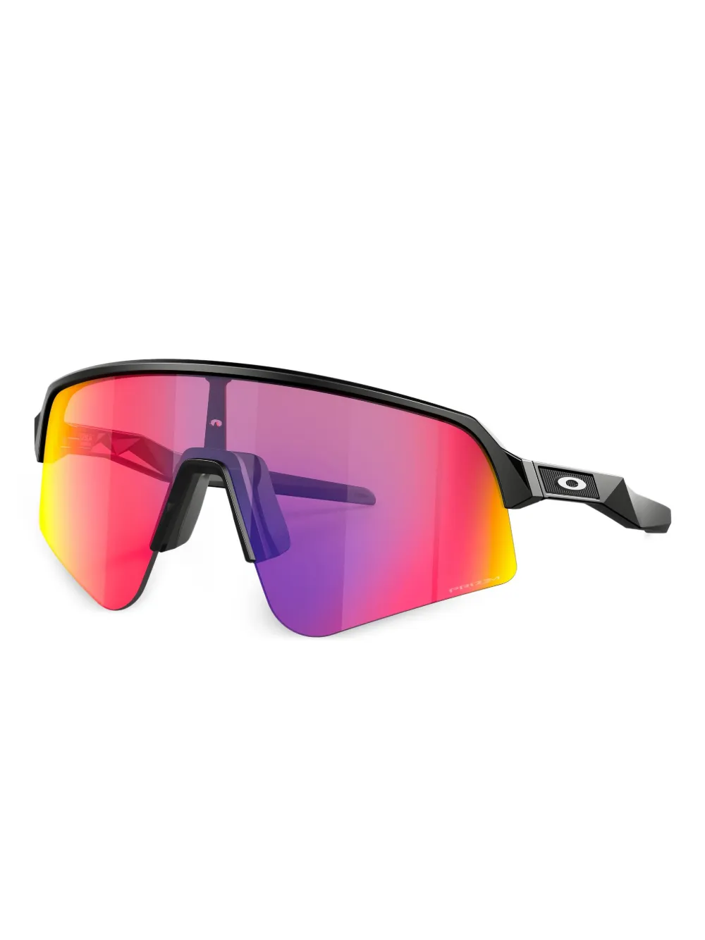 Oakley Zonnebril met schild montuur Zwart
