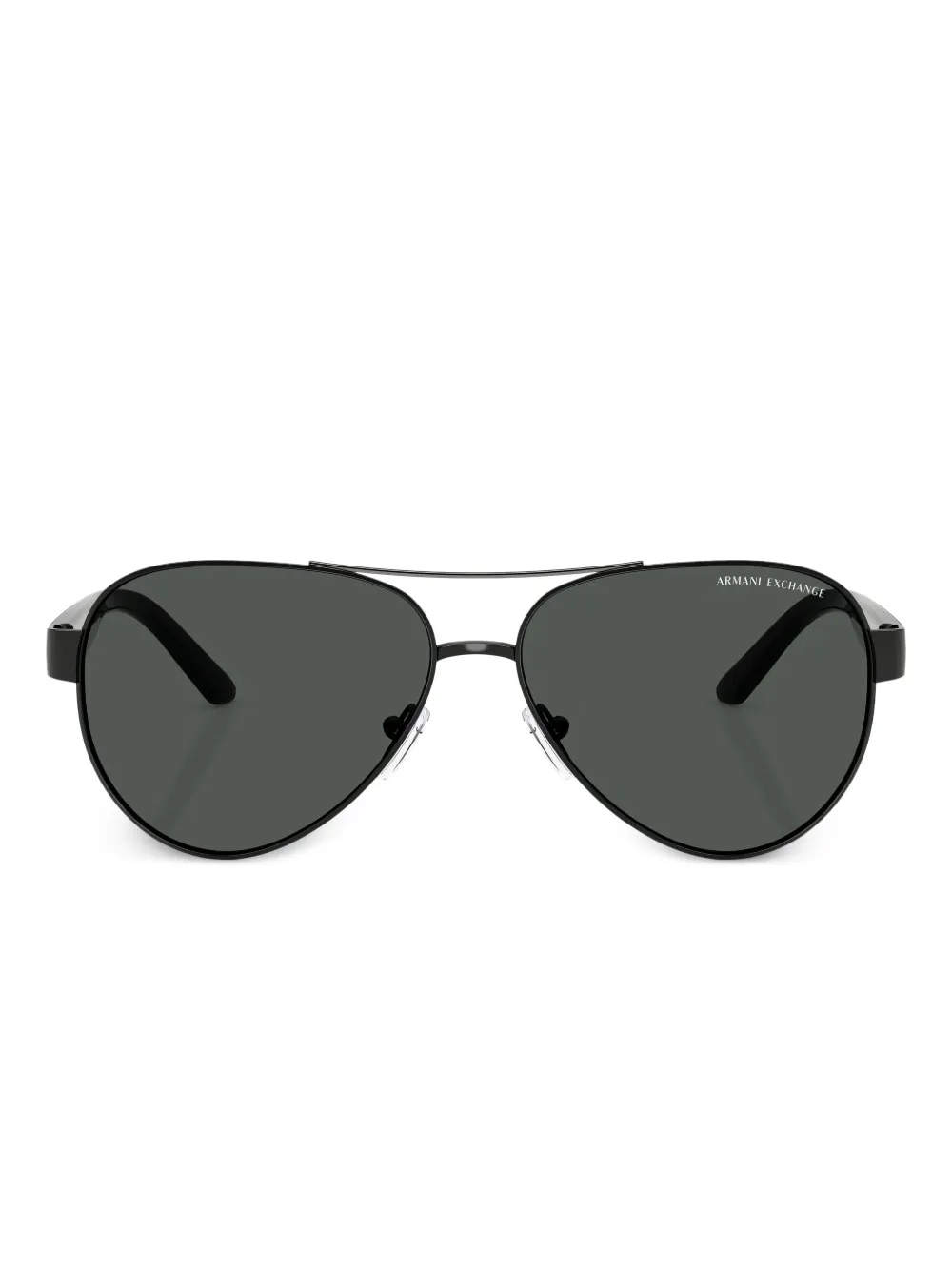 Armani Exchange パイロット サングラス - ブラック Armani Exchange パイロット サングラス - ブラック