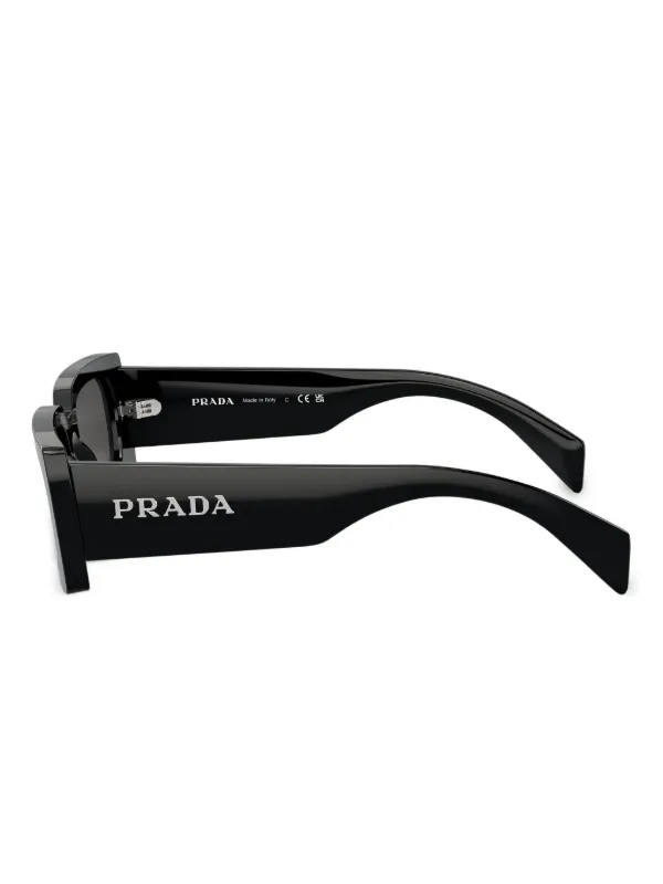 Prada Eyewear オーバーサイズ サングラス | ブラック | FARFETCH JP